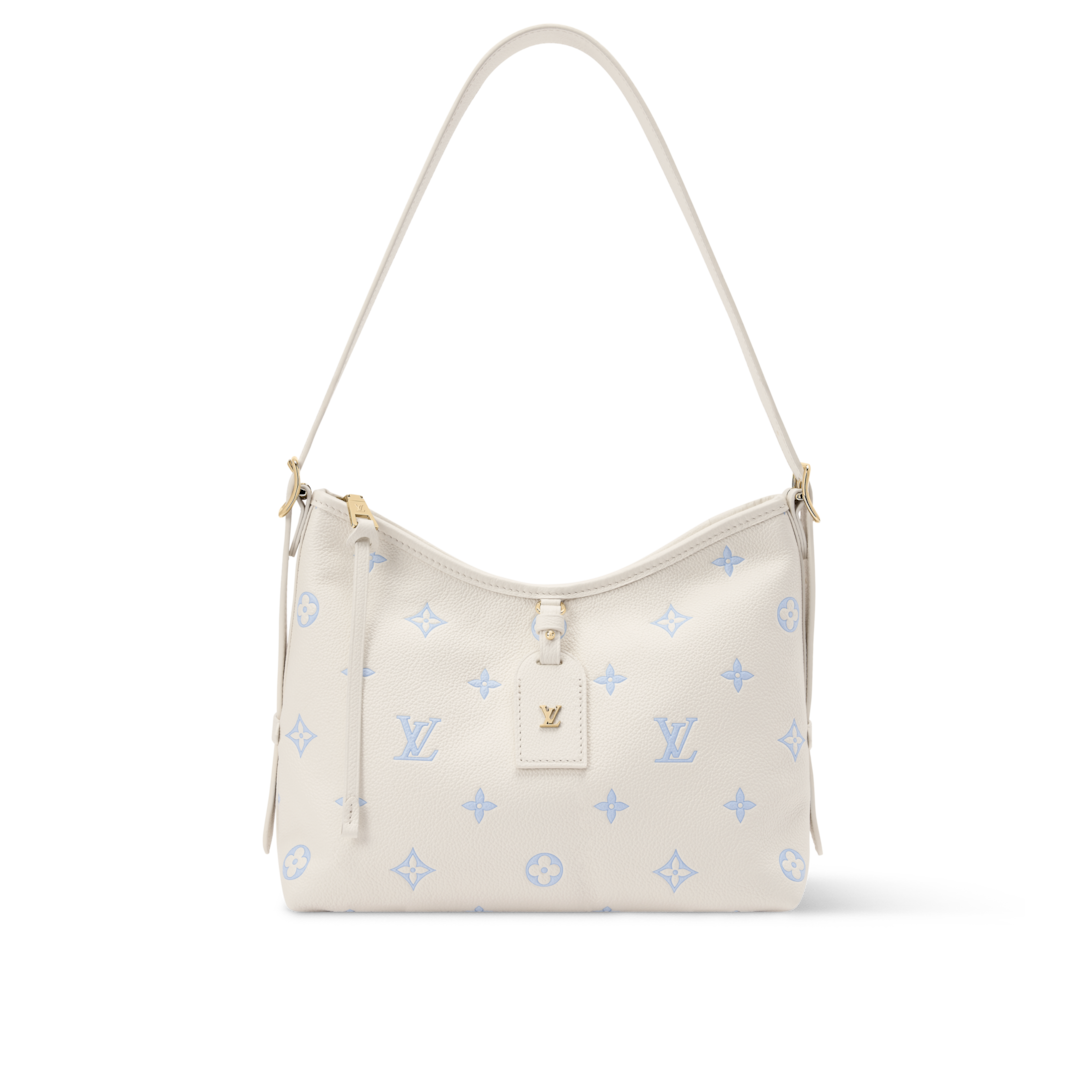 キャリーオール PM バイカラー モノグラム・アンプラント レザー｜ルイ